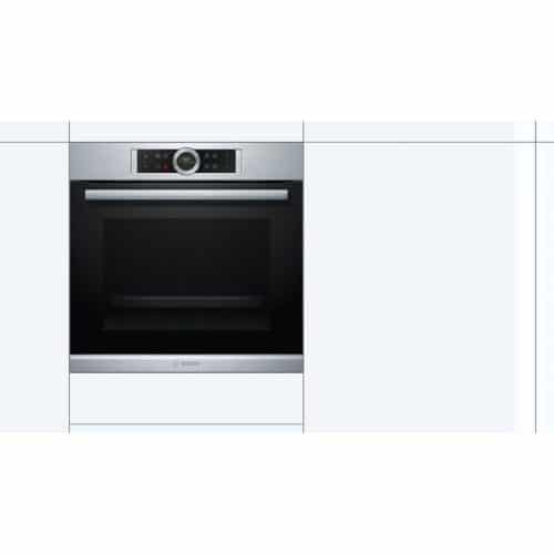 Thiết kế lò nướng Bosch HBG655BS1