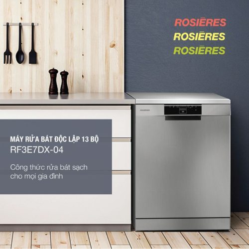 Thiết kế Máy rửa bát Rosieres RF 3E7DX-04