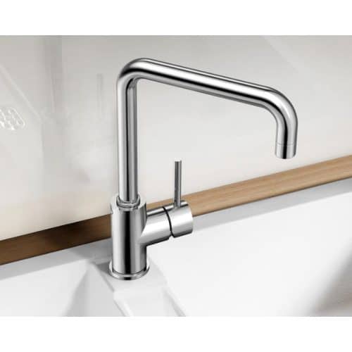 Ảnh thực tế Vòi rửa bát Blanco MILI Chrome