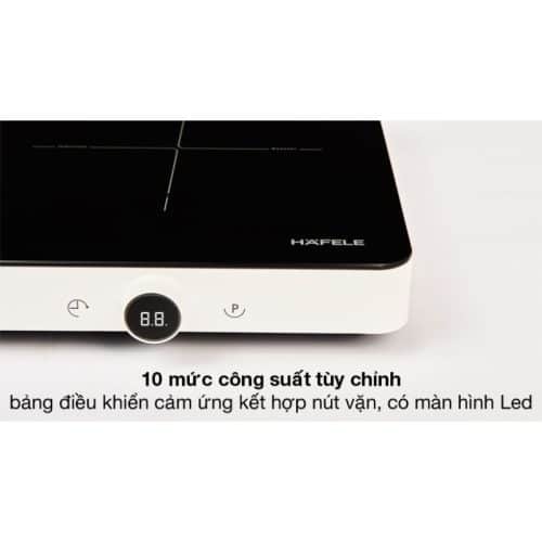 Bếp từ Hafele HSI-21FW 536.61.990 4 bảng điều khiển của bếp từ Hafele HSI-21FW 536.61.990