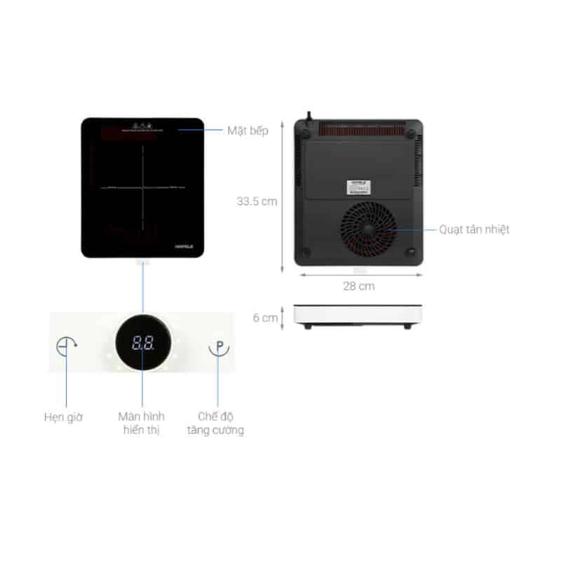 thông số kỹ thuật của bếp từ Hafele HSI-21FW 536.61.990 thông số kỹ thuật của bếp từ Hafele HSI-21FW 536.61.990
