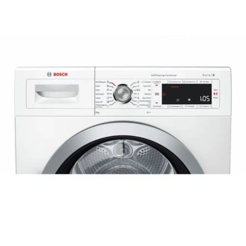 Bảng điều khiển máy sấy quần áo Bosch WTW85550BY