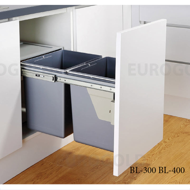 eurogold-bl400 Thùng rác âm tủ Eurogold BL400