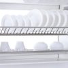 giá bát đĩa cố định dạng chữ V Inox 201 Eurogold EU01070