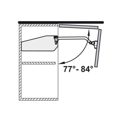 Độ bas hạn chế góc mở Hafele 372.37.060