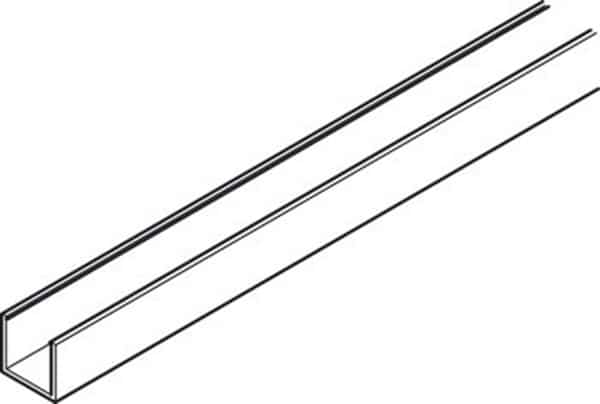 Ray dẫn hướng dưới 6000mm Hafele 943.33.760 Ray dẫn hướng dưới 6000mm Hafele 943.33.760
