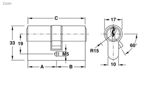 ruot khoa hafele 916 00 063 1