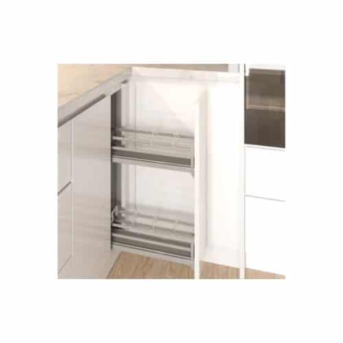 Bộ rổ gia vị Hafele Omero 549.20.891 200mm (trái)