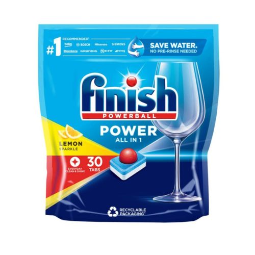 Viên rửa bát Finish AIO 30 viên