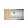Chậu rửa bát Konox Workstation - Undermount Sink KN8046SU (Full Phụ kiện)