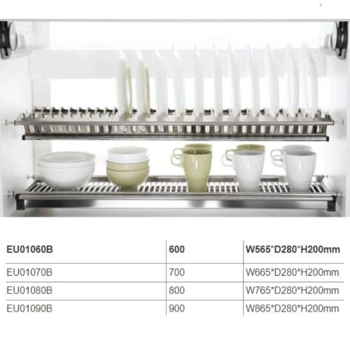 Kích thước Giá bát cố định dạng chữ V Eurogold EU01070B