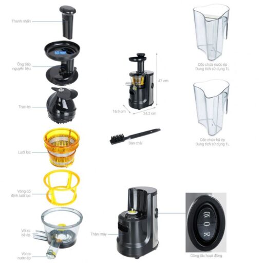 Chi tiết máy ép chậm Hafele HS-J32X (535.43.393) Chi tiết máy ép chậm Hafele HS-J32X (535.43.393)