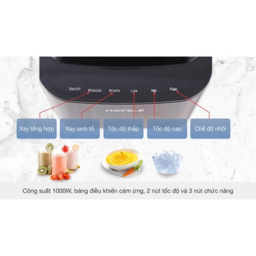Máy xay sinh tố đa năng chân không Hafele BR230-19E00 535.43.271 5 Tính năng máy xay sinh tố đa năng chân không Hafele BR230-19E00 535.43.271