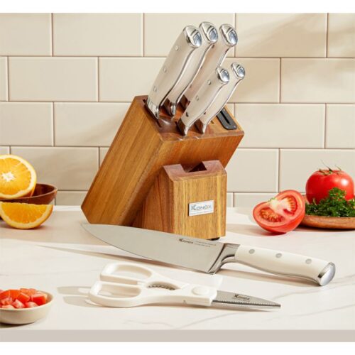 Bộ dao làm bếp cao cấp 7 món Konox Gouter 3 Ảnh thực tế bộ dao làm bếp cao cấp 7 món Konox Gouter