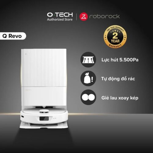 Ảnh robot hút bụi lau nhà Roborock Qrevo