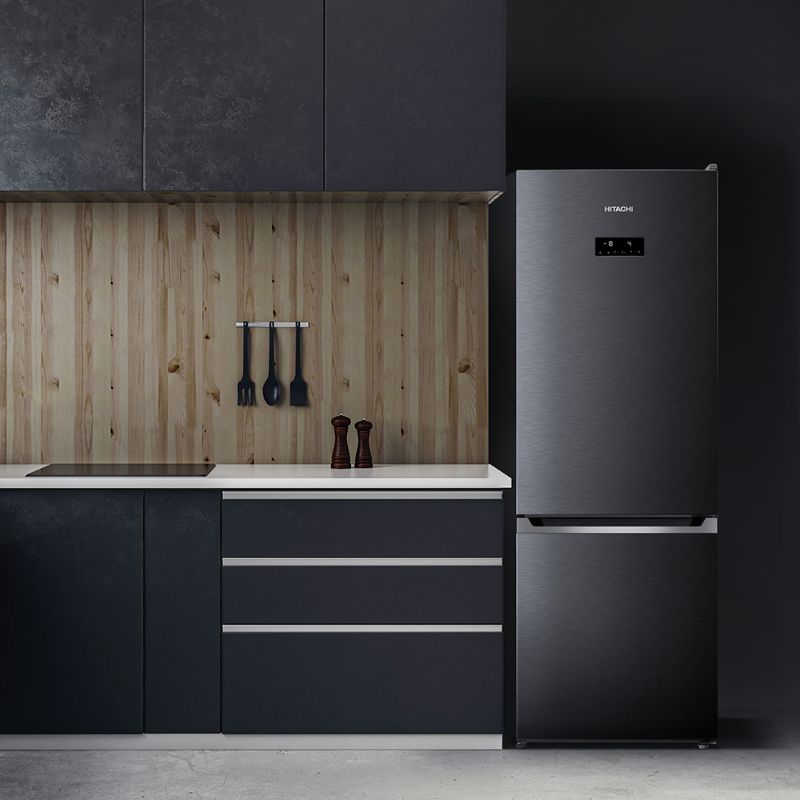 Ảnh thực tế tủ lạnh 2 cánh 323 lít Hitachi B340EGV1 Ảnh thực tế tủ lạnh 2 cánh 323 lít Hitachi B340EGV1