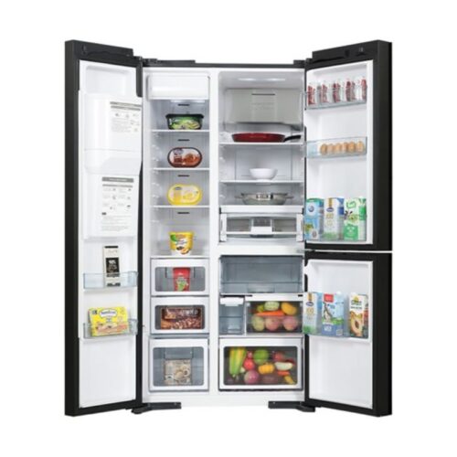 Tủ lạnh 3 cánh side by side 569 lít Hitachi MX800GVGV0 GBK 4 Ảnh tủ lạnh 3 cánh side by side 569 lít Hitachi MX800GVGV0 GBK
