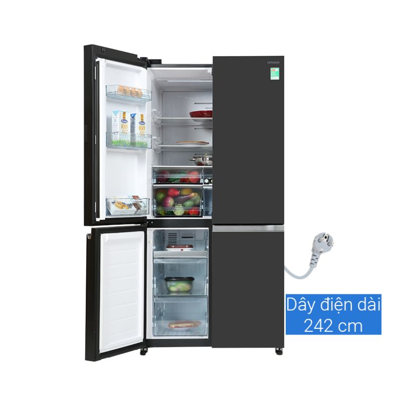 Ảnh tủ lạnh 4 cánh Inverter 569 lít Hitachi WB640PGV1 GMG Ảnh tủ lạnh 4 cánh Inverter 569 lít Hitachi WB640PGV1 GMG