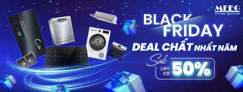 Black Friday chất lừ – Săn thiết bị đỉnh, giảm đến 50% tại MEEG