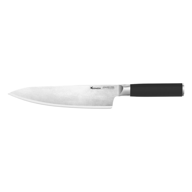Dao đầu bếp thép Nhật Konox Damascus Eiko Series 8″ Chef Knife Dao đầu bếp thép Nhật Konox Damascus Eiko Series 8″ Chef Knife