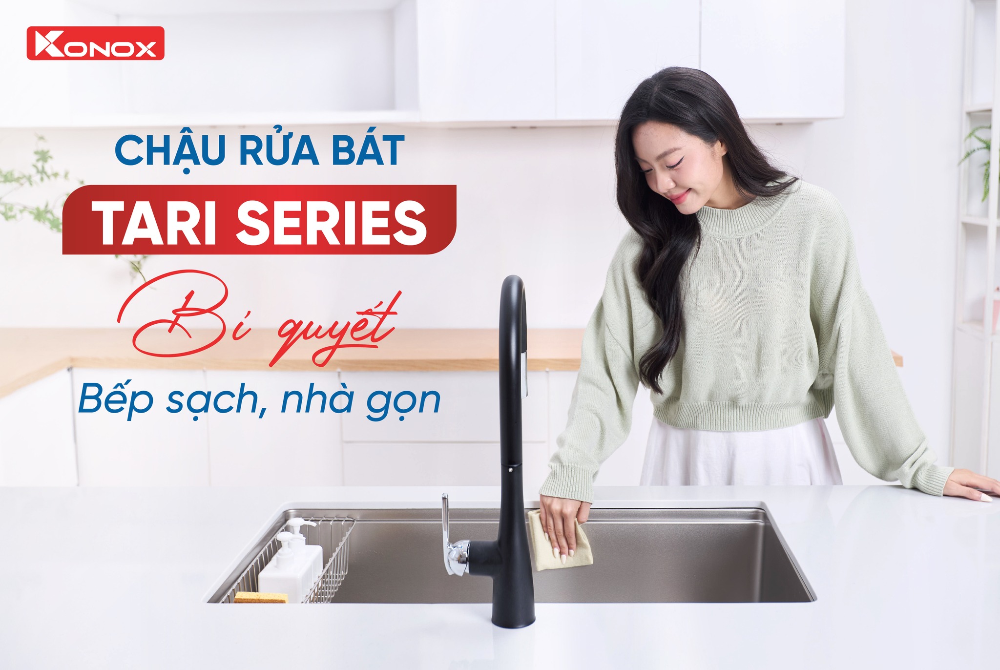 Sắm chậu & vòi Konox – Nhận quà giá trị, ưu đãi cực hời!