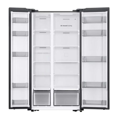 anh tu lanh 2 canh side by side inverter 583 lit samsung rs57dg400em9sv